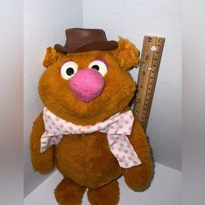 Vintage Fozzie Bear 851 Jim Henson Muppet Doll stuffed animal Fisher Price Toys